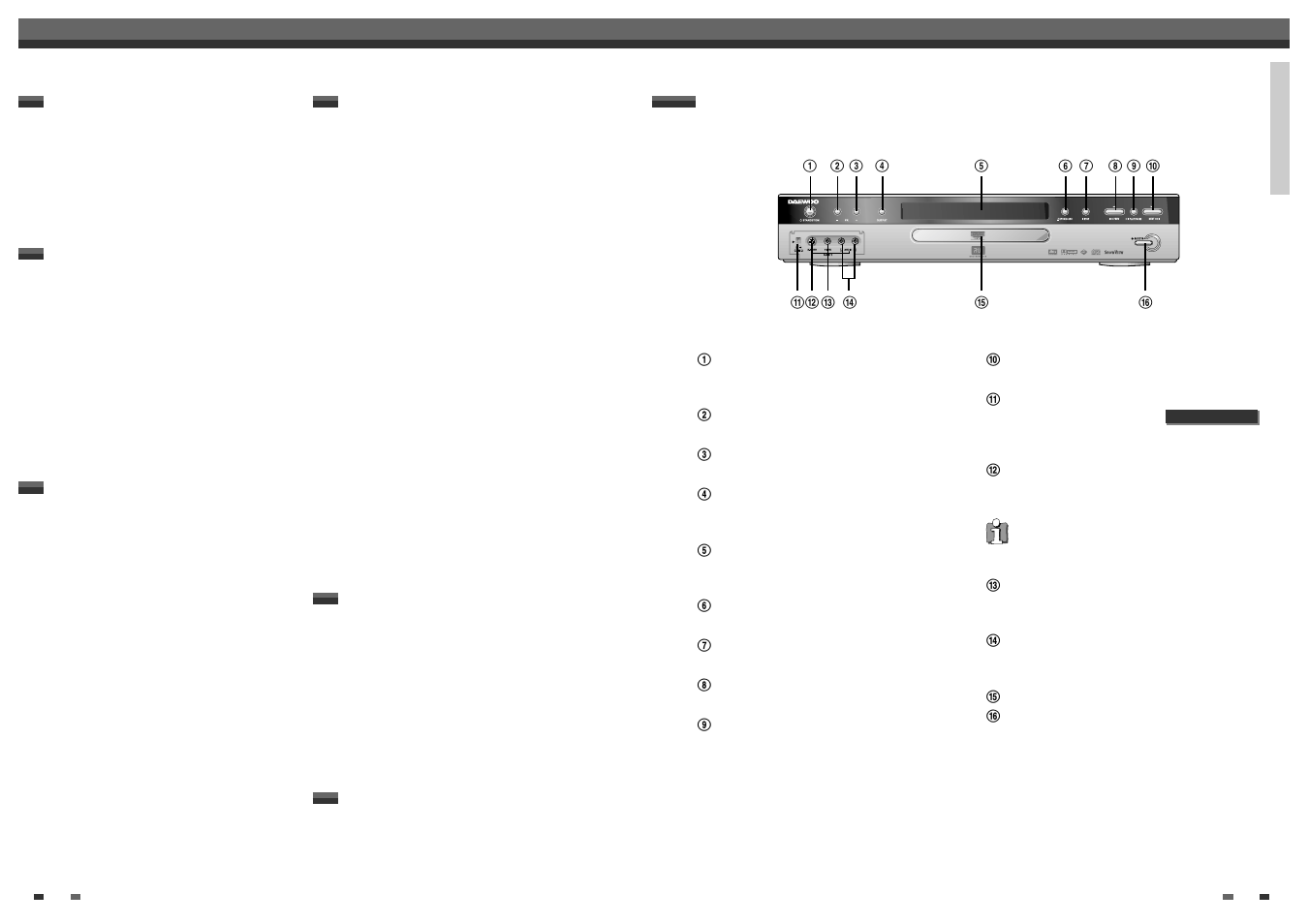 Daewoo DQR-1000D User Manual | Page 4 / 33