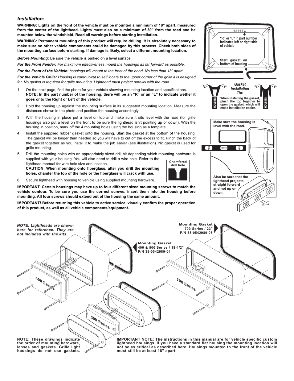 Whelen M4FC User Manual | Page 2 / 3