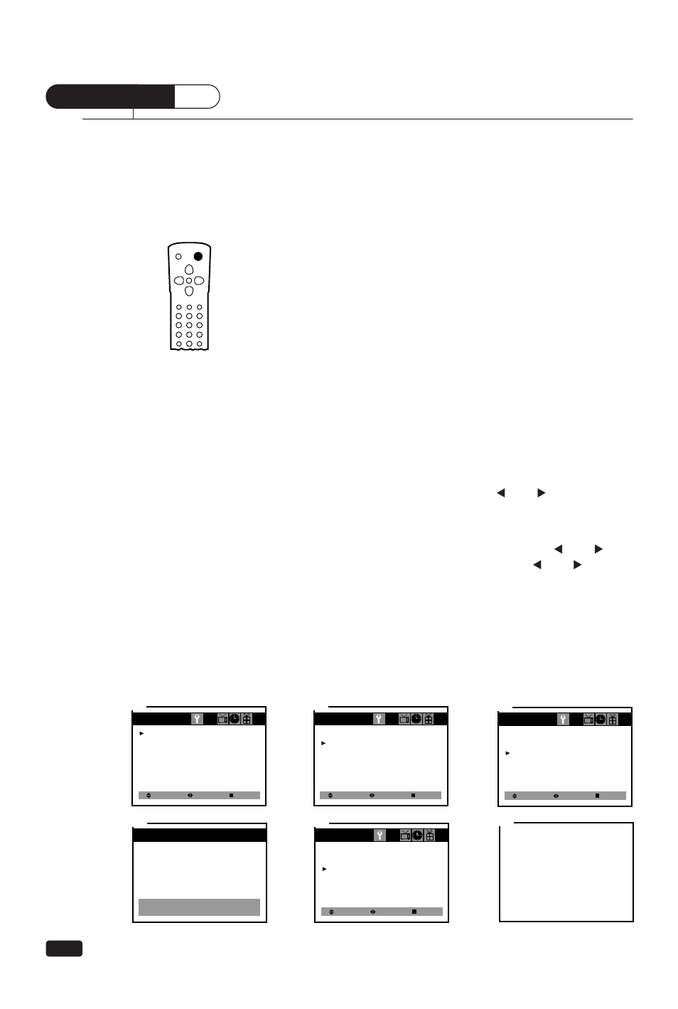 Operating your tv, Turning your tv on | Daewoo DTQ 13P2FC User Manual | Page 13 / 26