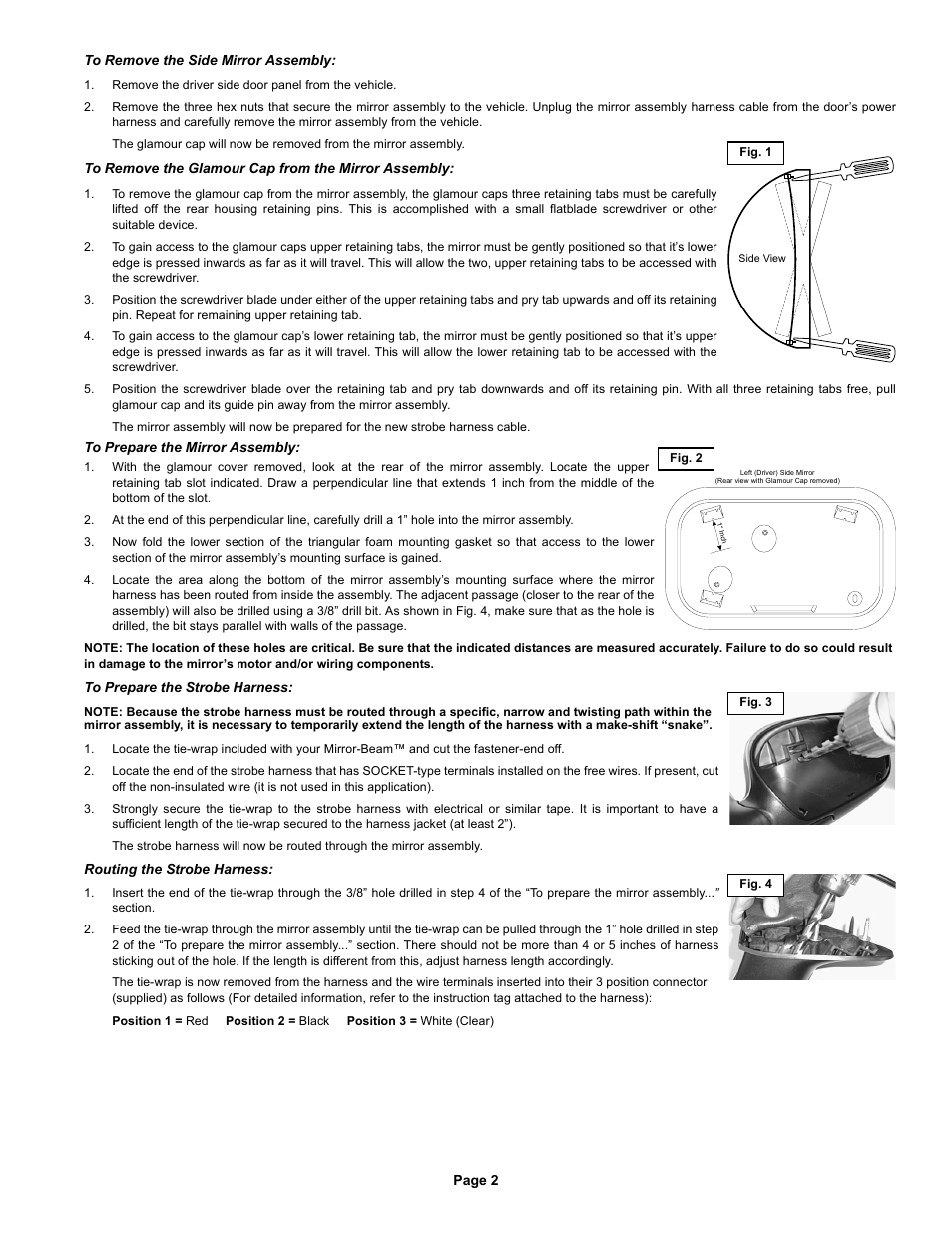 Whelen MBCV98AA User Manual | Page 2 / 3