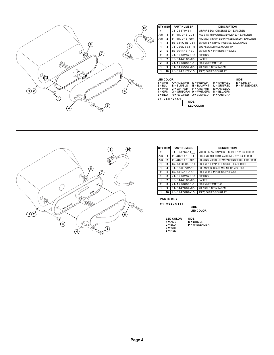 Page 4 | Whelen MBFX11AA User Manual | Page 4 / 4