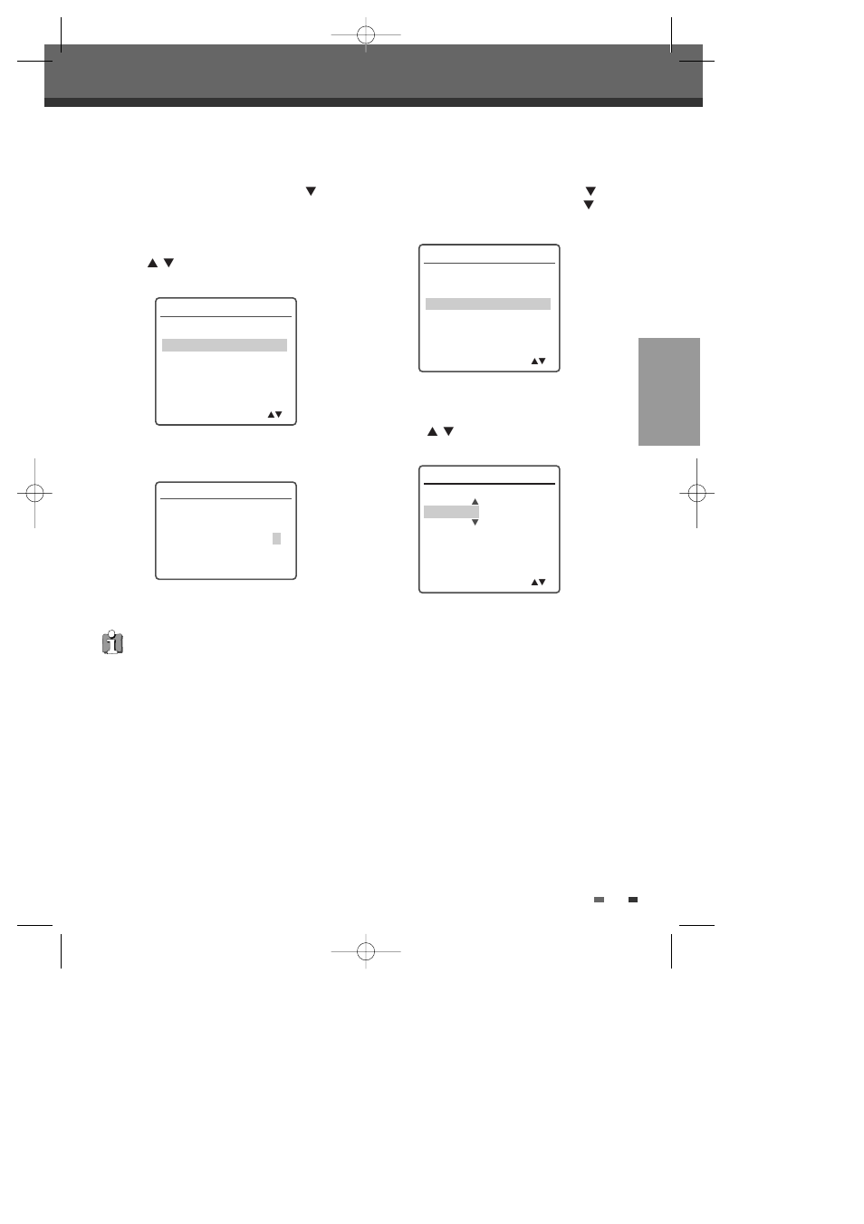 Parental country code 1, Change password 1 | Daewoo DH-6100P User Manual | Page 28 / 64