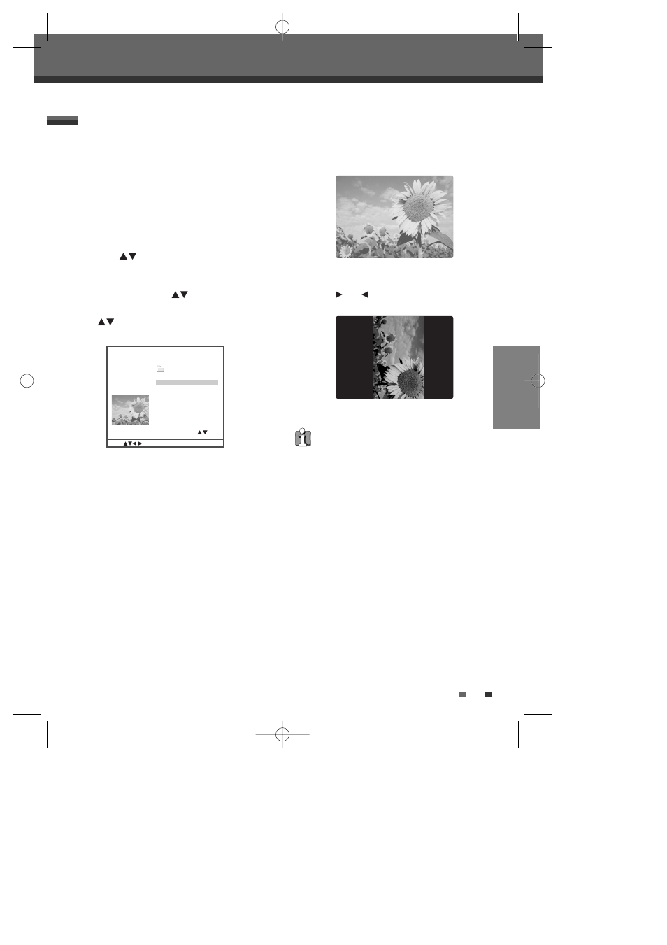 Jpeg playback (hdd media, dvd) | Daewoo DH-6100P User Manual | Page 38 / 64