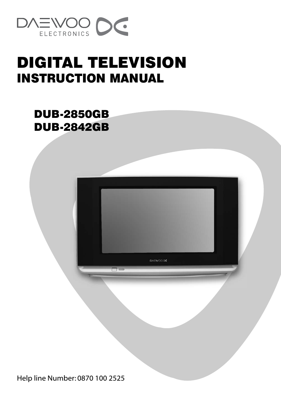 Daewoo DUB-2850GB User Manual | 27 pages