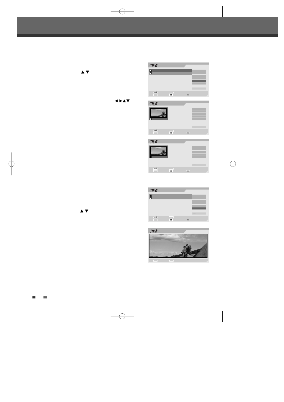 Edit chapters 2, Change index picture, Disc edit | Add/delete a marker, Hide chapters, Select the title to be edited using [enter, Select ‘chap edit’ using, Press [enter] to edit the chapters, Select 'ok' and press [enter] to confirm, Press [enter] to confirm | Daewoo DF-4500P/4700P User Manual | Page 55 / 61