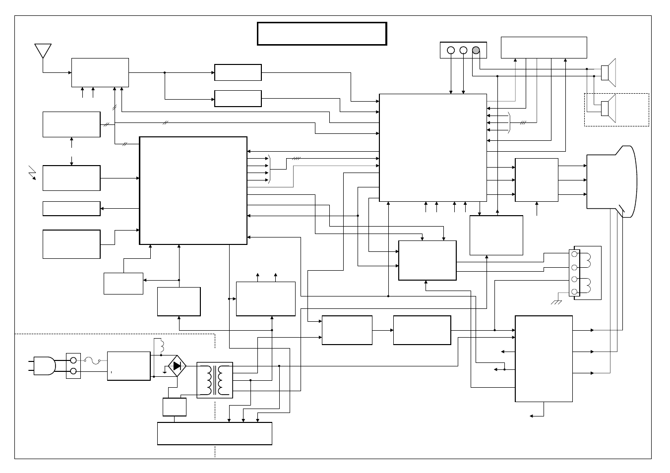 Cp-005 chassis, Antenna | Daewoo CP005P-010G1 User Manual | Page 6 / 43