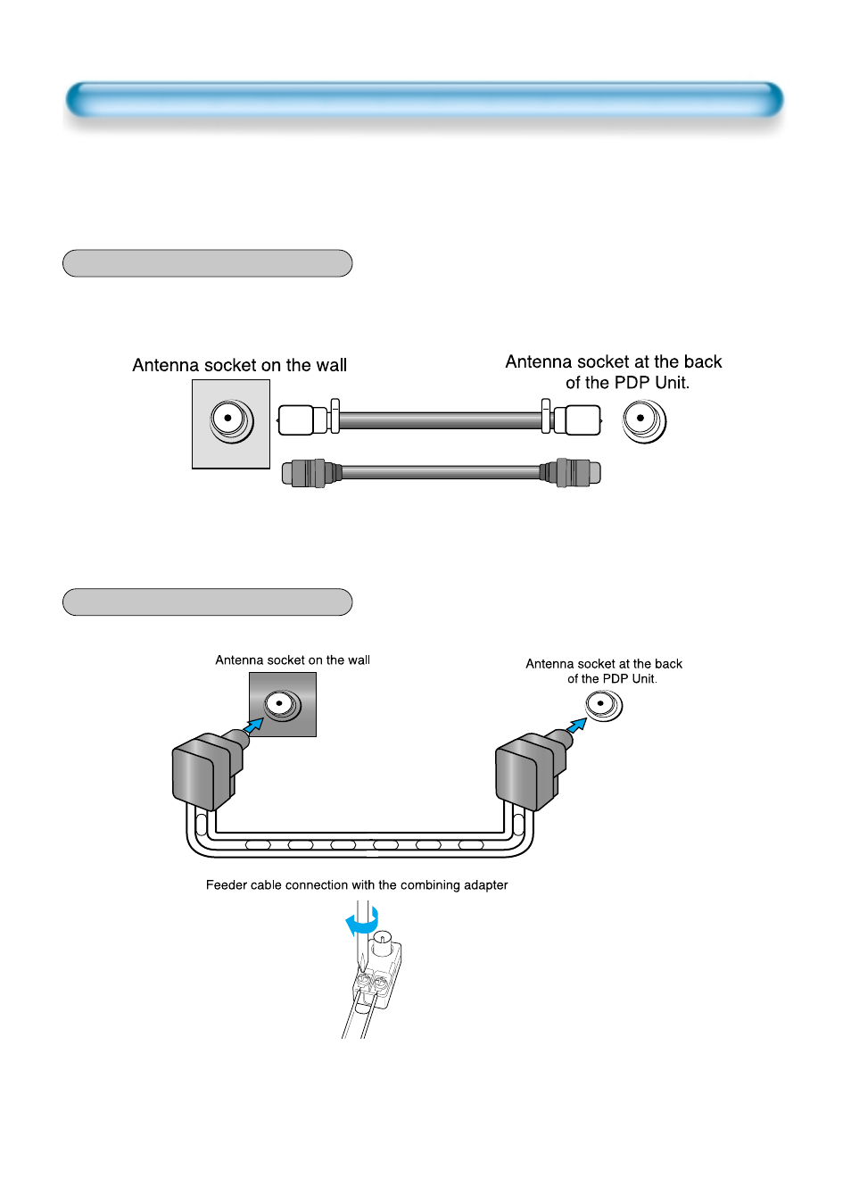 Ctv antenna connection | Daewoo DT- 4280NH User Manual | Page 15 / 72