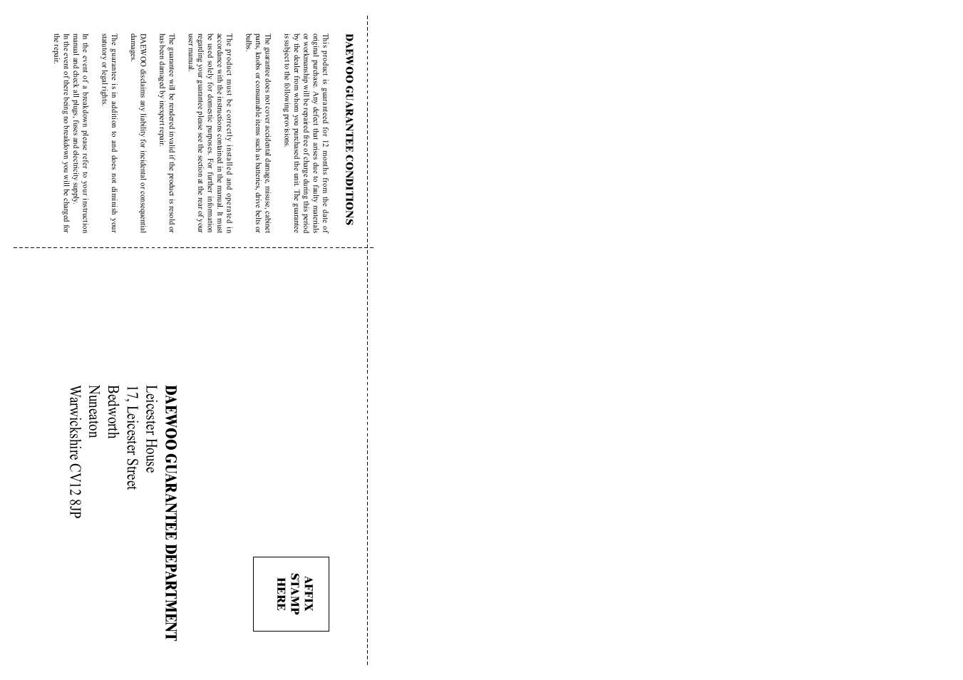 Daewoo DF-8100 User Manual | Page 35 / 35