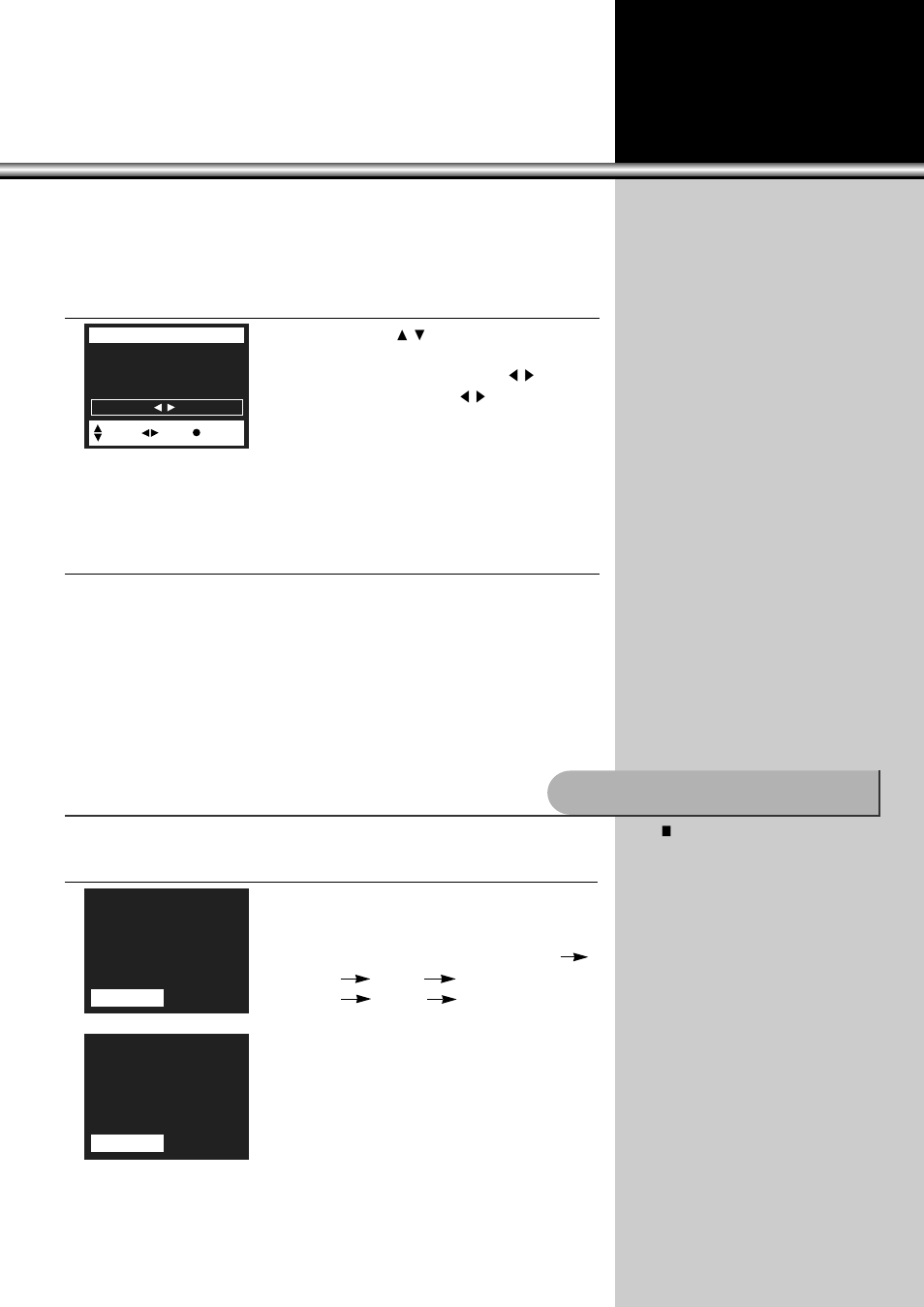 Setting up “sleep” time, Set up the “off timer | Daewoo DSC-34W70N User Manual | Page 40 / 61