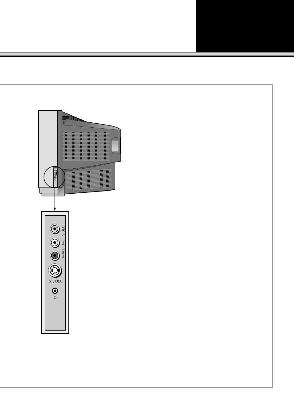 Side panel inputs | Daewoo DSC-34W70N User Manual | Page 8 / 61