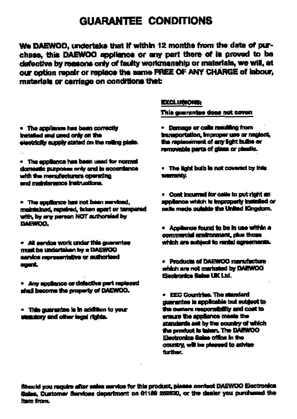 Daewoo ERF-40.M User Manual | Page 9 / 52