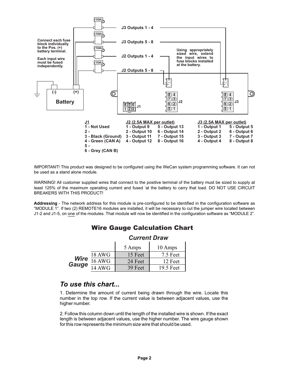 Whelen CANEM16 User Manual | Page 2 / 3