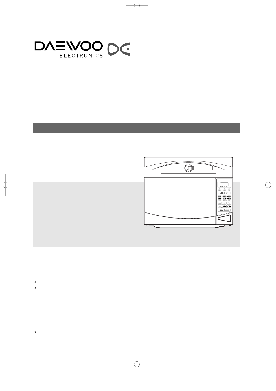 Daewoo KOD-135P User Manual | 33 pages