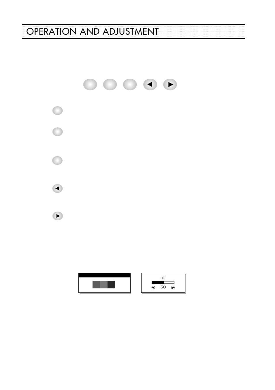 Operation and adjustment | Daewoo L510B1 User Manual | Page 11 / 36