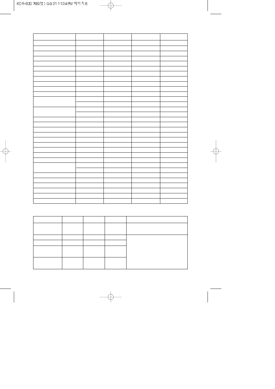 Daewoo KOR-63D79S User Manual | Page 9 / 12