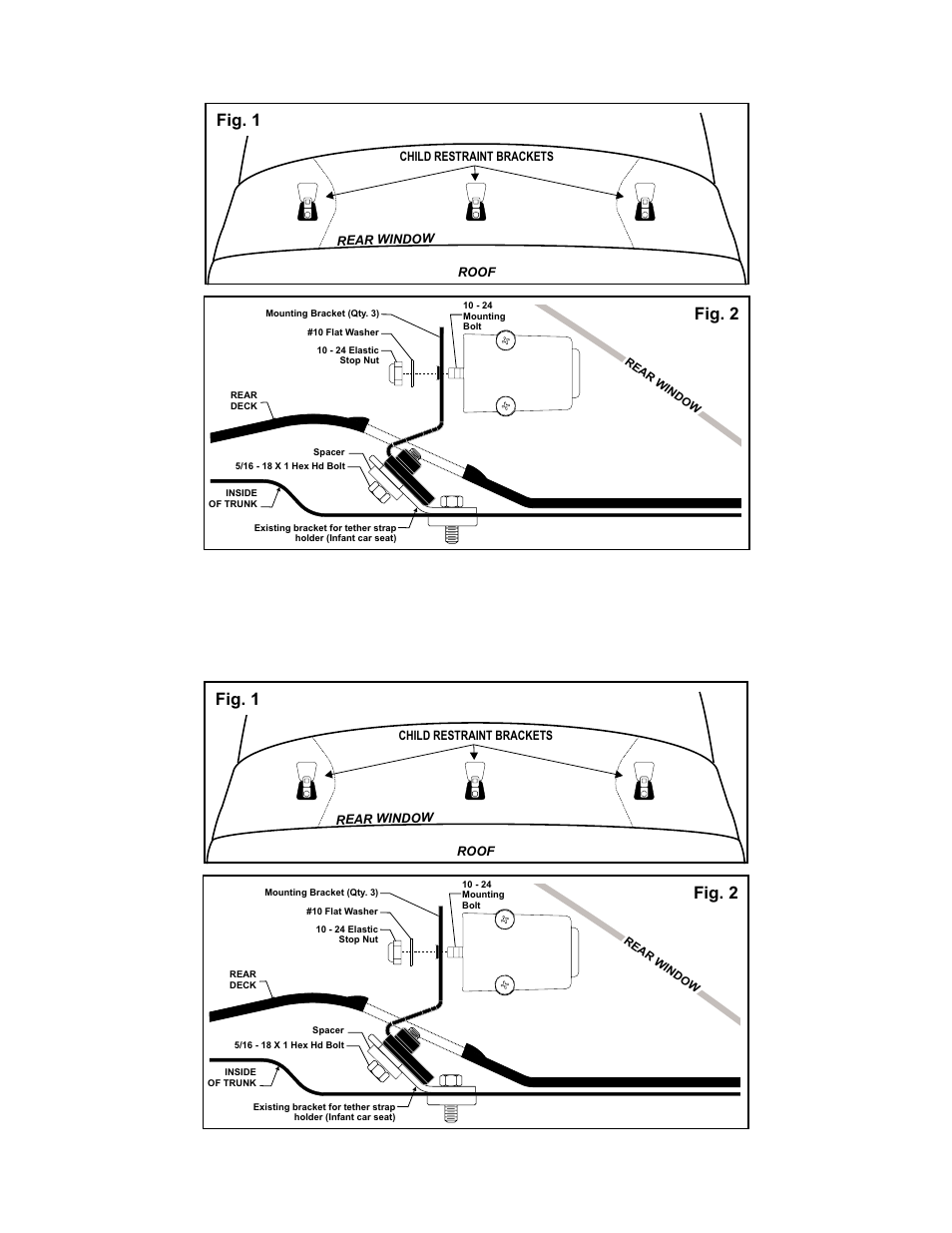 Fig. 2, Fig. 1, Page 2 | Whelen TADP8FT User Manual | Page 2 / 2