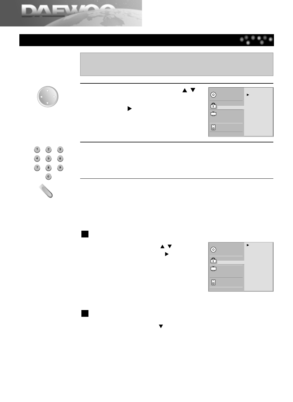 Designating password {dvd only | Daewoo DDQ-20L6SC User Manual | Page 50 / 59