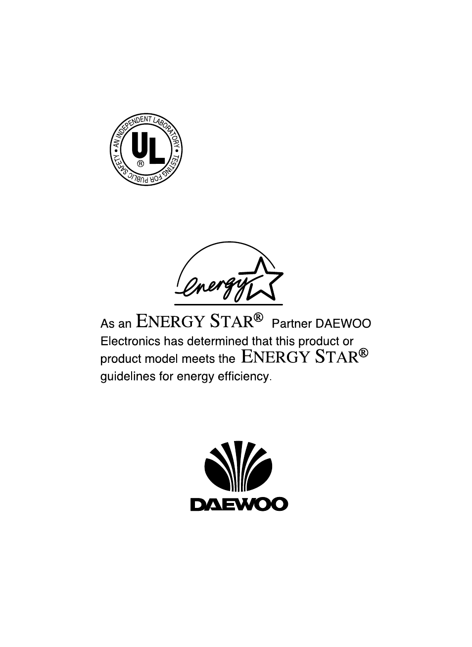 Daewoo electronics corporation of america | Daewoo DDQ-20L6SC User Manual | Page 59 / 59