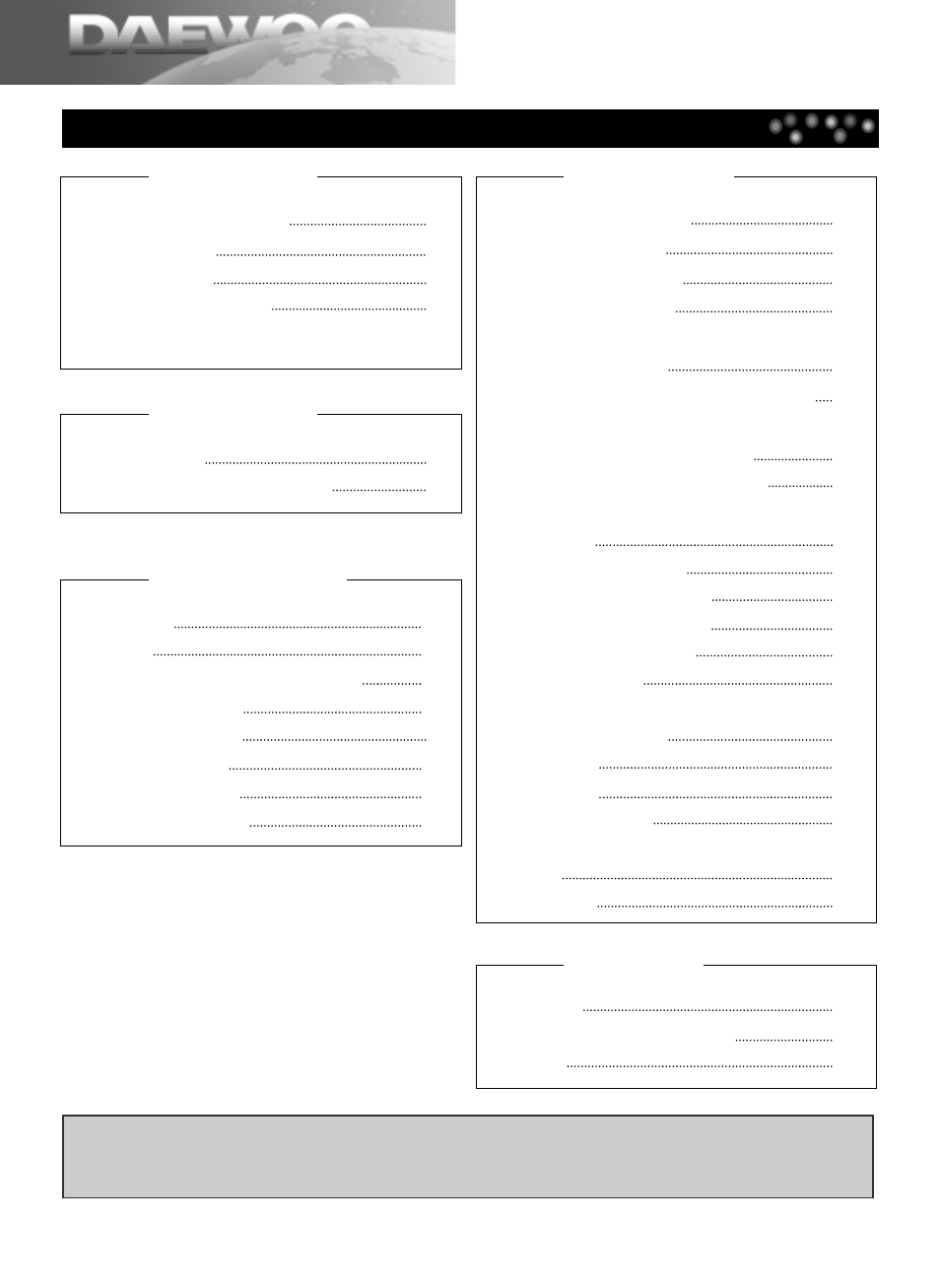 Daewoo DDQ-20L6SC User Manual | Page 6 / 59