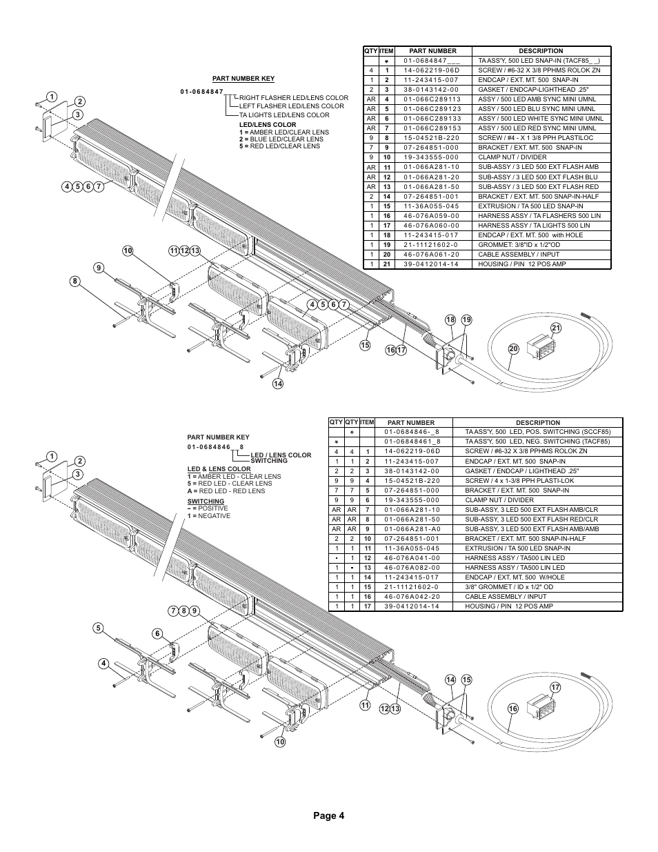 Page 4 | Whelen TANF65 User Manual | Page 4 / 4