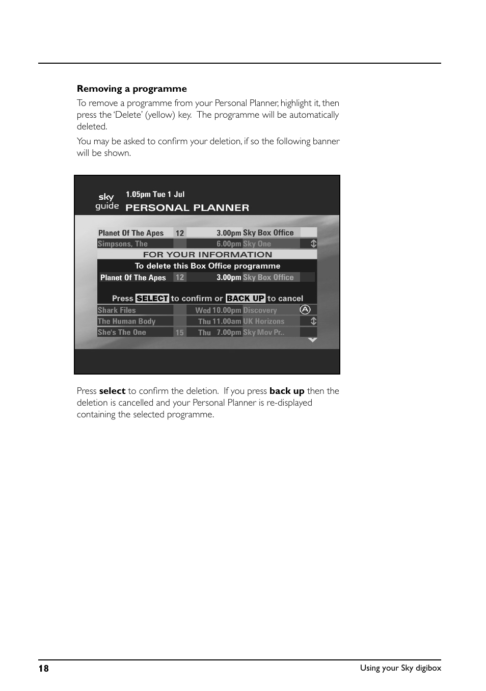 Daewoo Sky digibox User Manual | Page 22 / 65