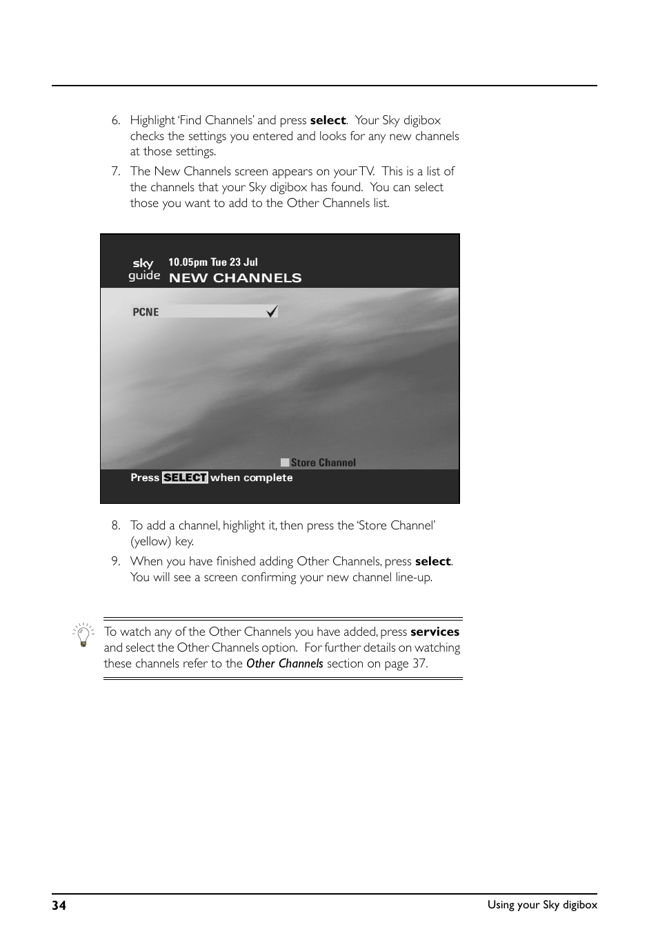 Daewoo Sky digibox User Manual | Page 38 / 65