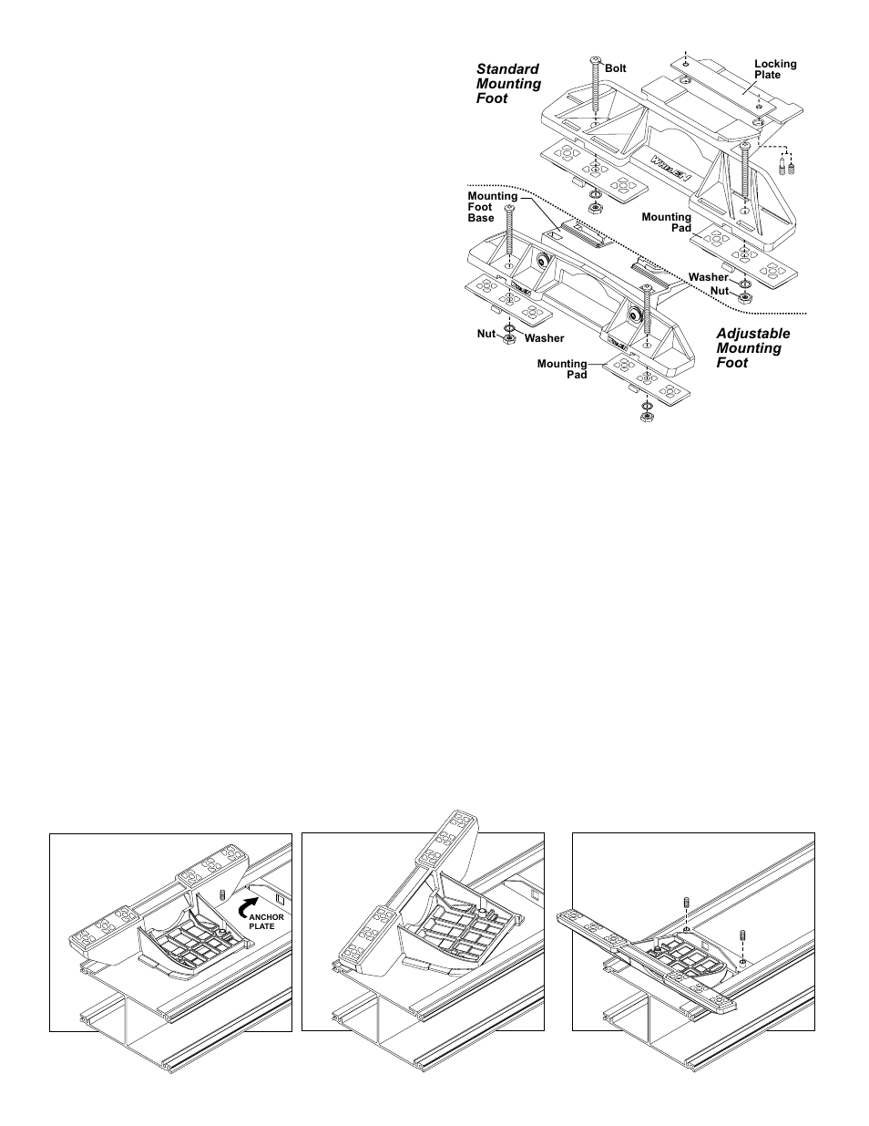 Strap mounting, Permanent mounting | Whelen C200A00E User Manual | Page 2 / 4