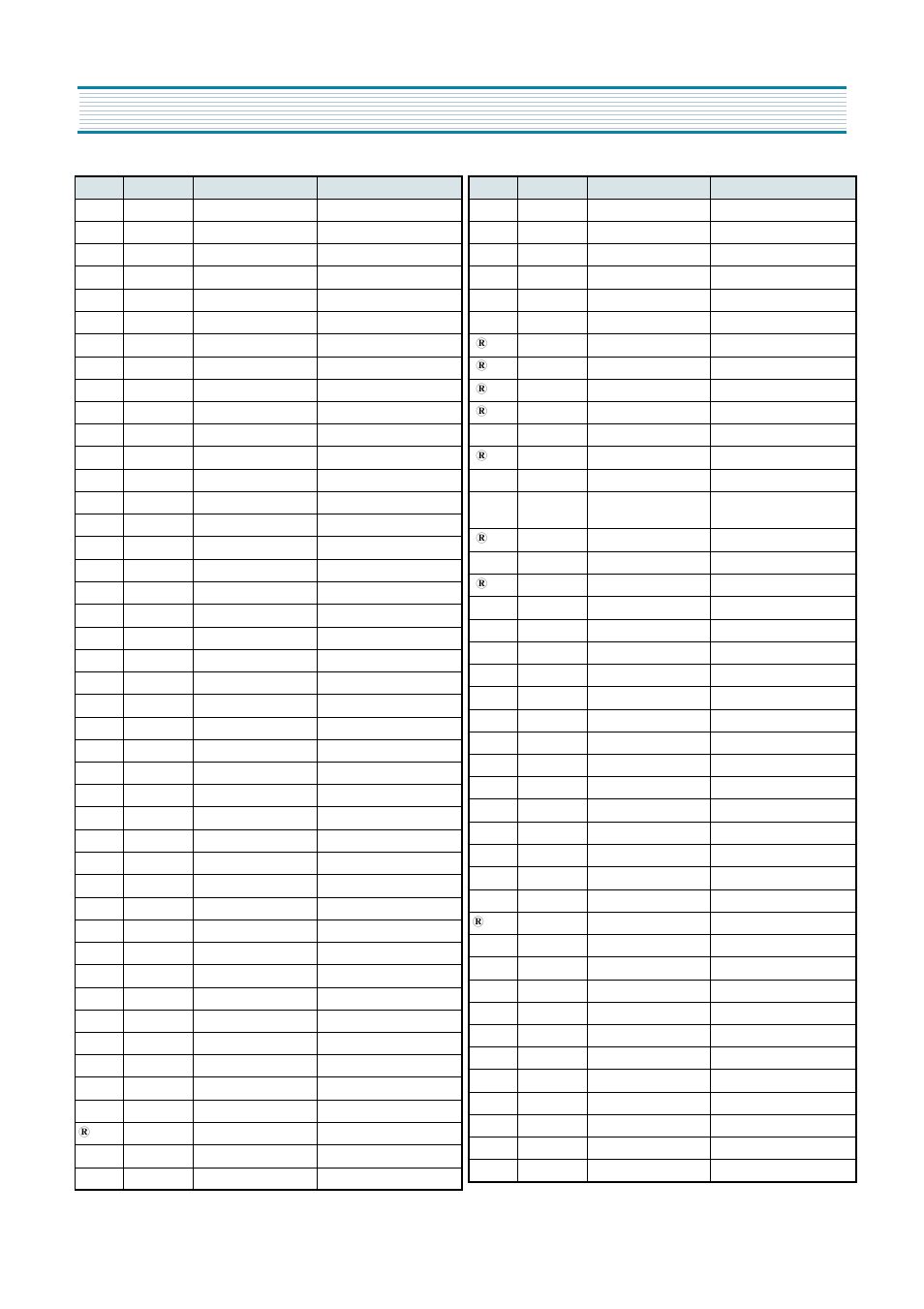 Electrical parts list | Daewoo DV-K580NZ-T User Manual | Page 68 / 80