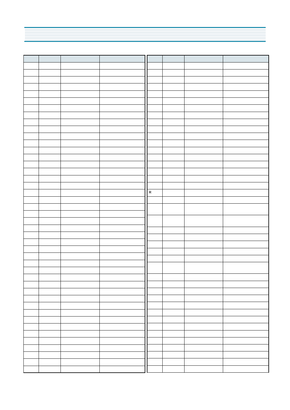 Electrical parts list | Daewoo DV-K580NZ-T User Manual | Page 70 / 80