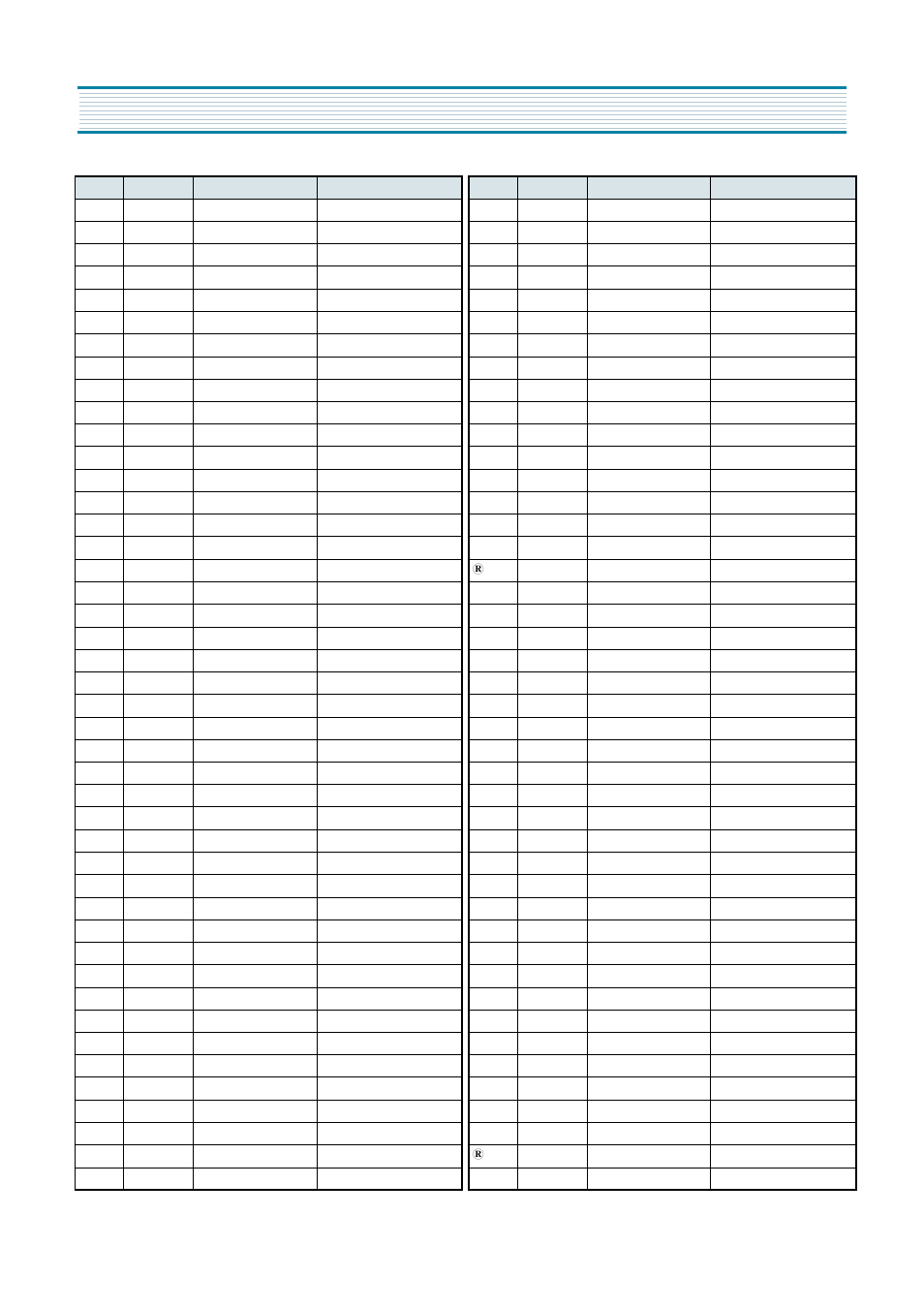 Electrical parts list | Daewoo DV-K580NZ-T User Manual | Page 75 / 80