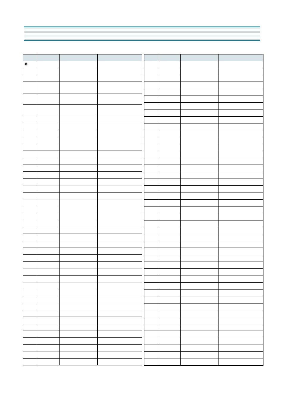 Electrical parts list | Daewoo DV-K580NZ-T User Manual | Page 76 / 80