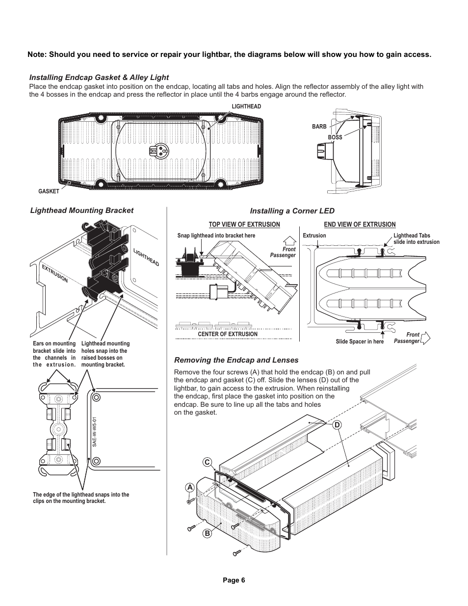 Whelen FNMINI User Manual | Page 6 / 6