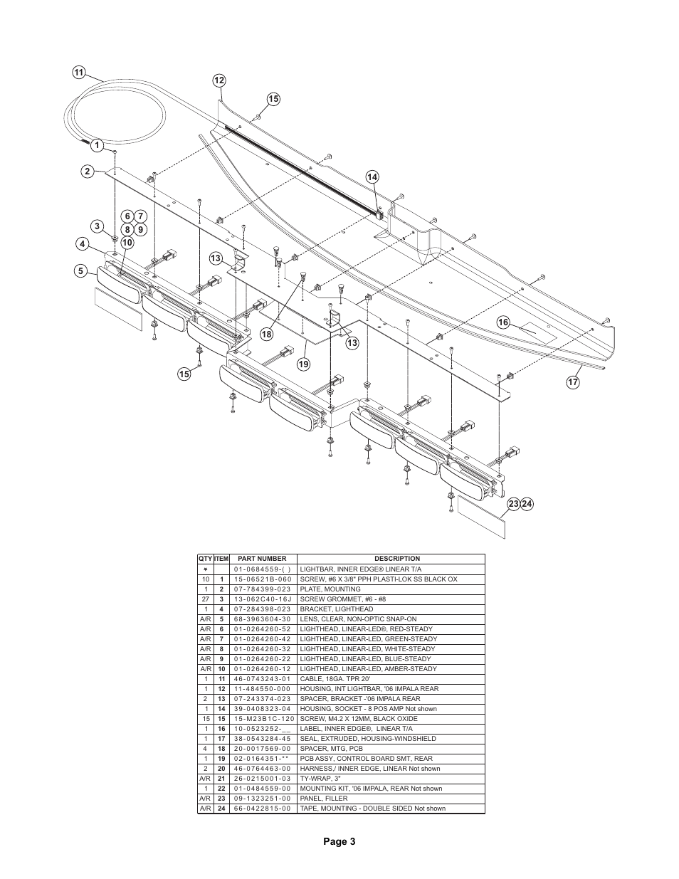 Page 3 | Whelen I06LR8LT User Manual | Page 3 / 3