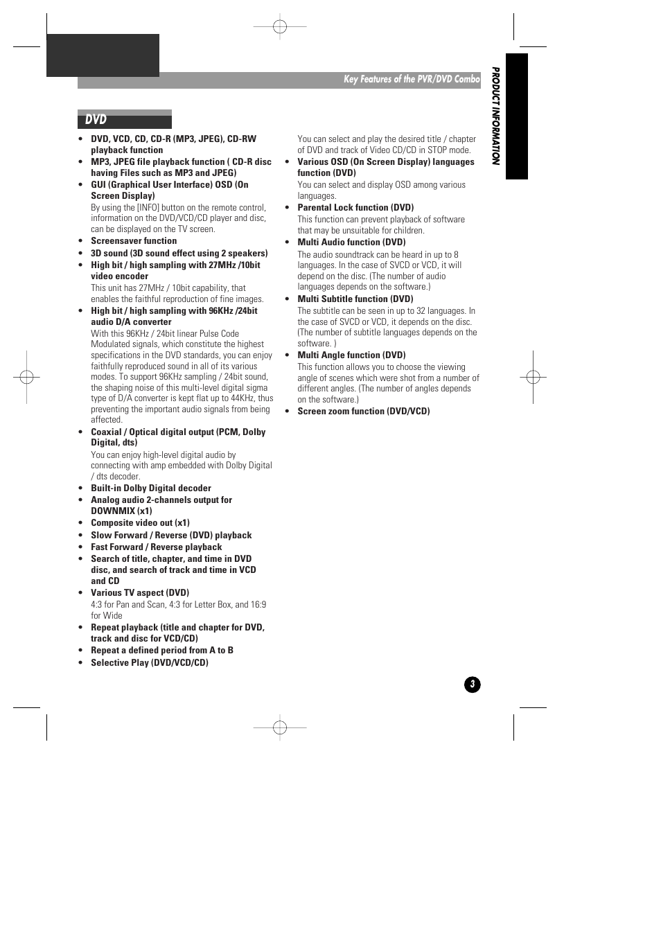 Daewoo DHD-4000D User Manual | Page 4 / 60