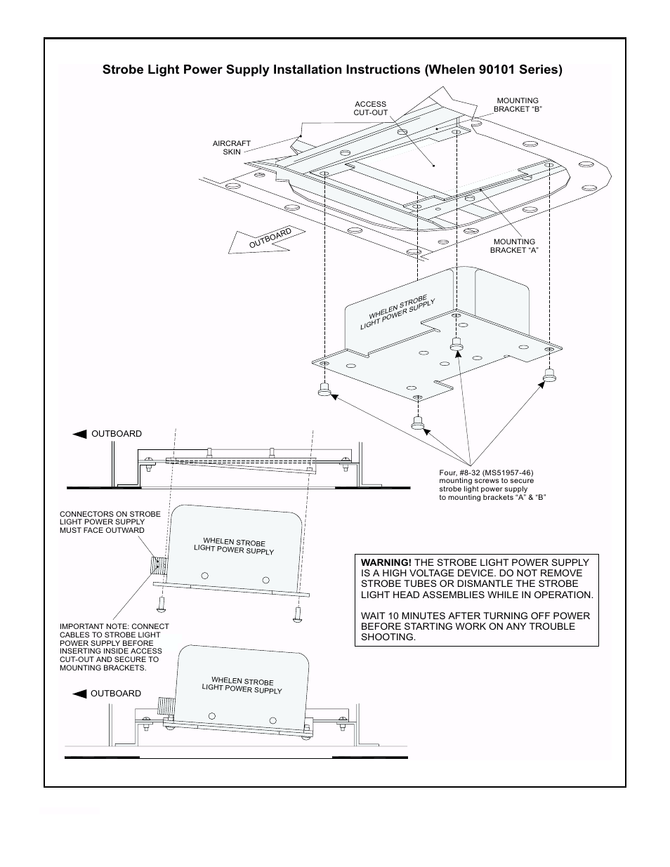 Whelen Cessna Citation 550 User Manual | Page 2 / 6