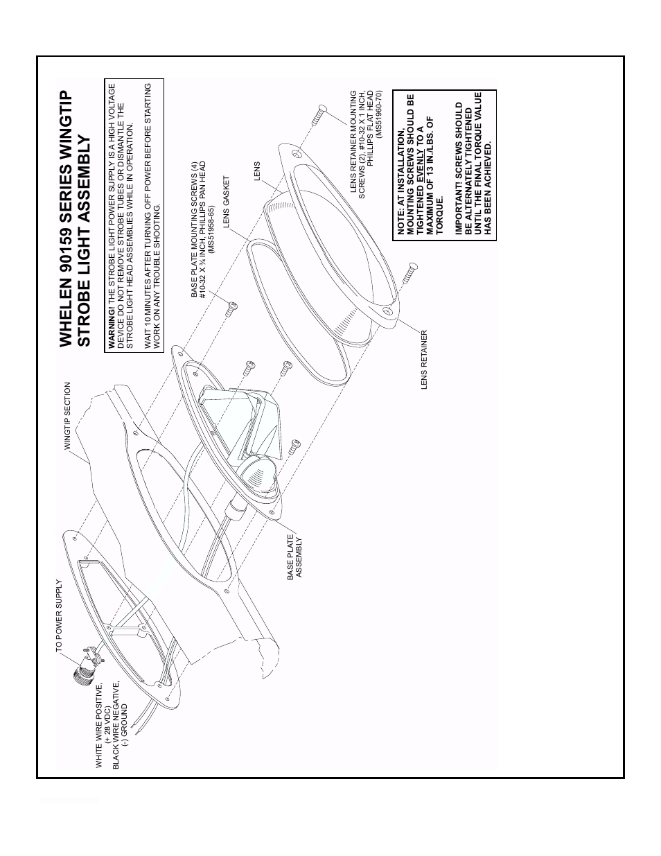 Whelen Cessna Citation 550 User Manual | Page 3 / 6