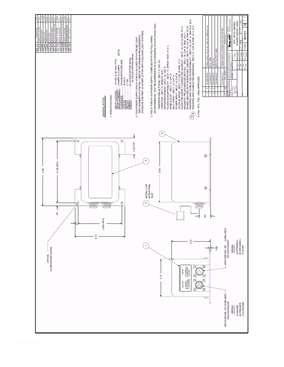 Page 4 | Whelen Cessna Citation 550 User Manual | Page 4 / 6