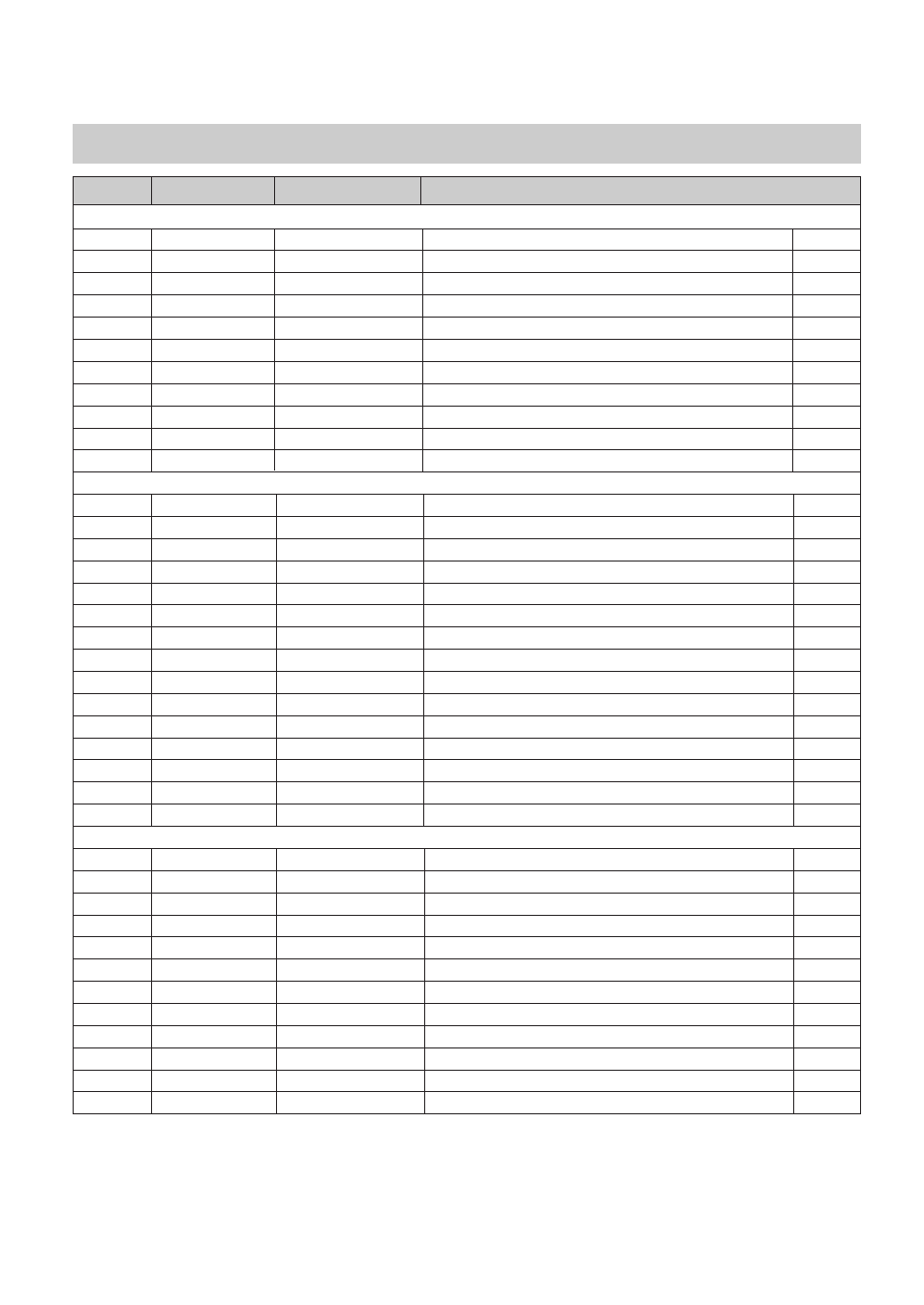 4-1. parts list of deck total ass'y | Daewoo K3050MECHA User Manual | Page 42 / 47