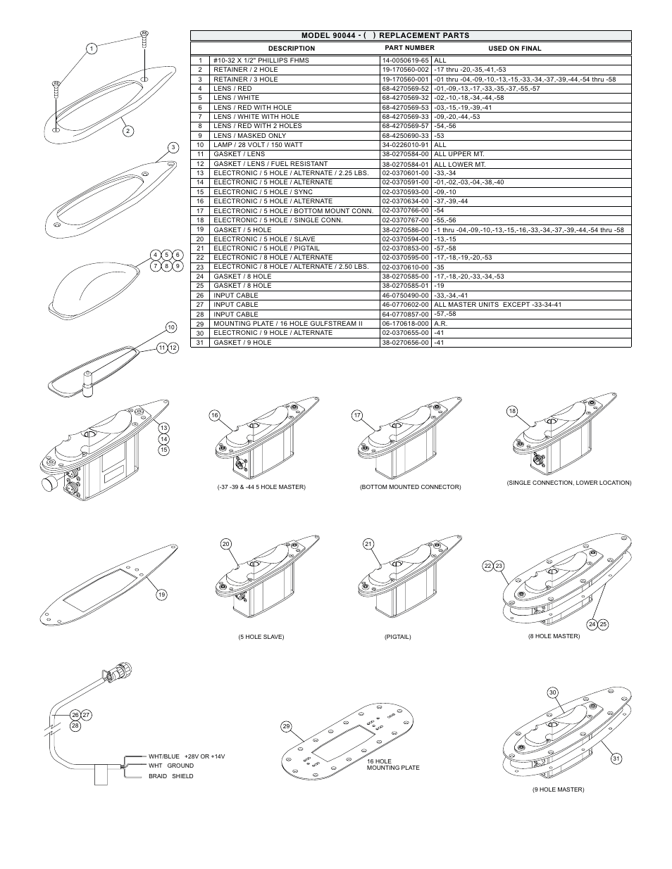 Page 2 | Whelen 90044 User Manual | Page 2 / 2