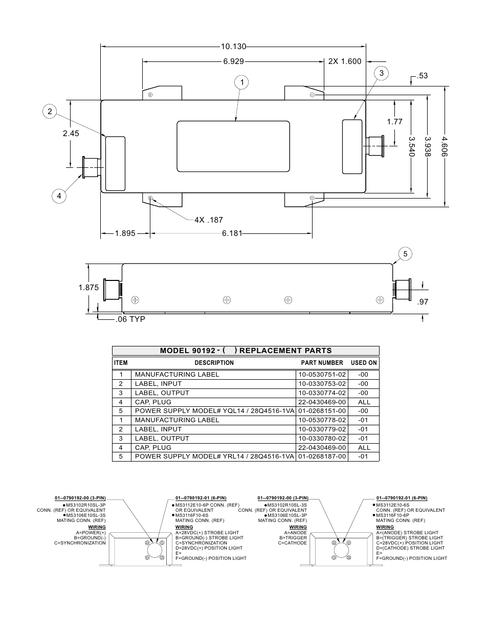 Whelen 90192 User Manual | Page 2 / 2