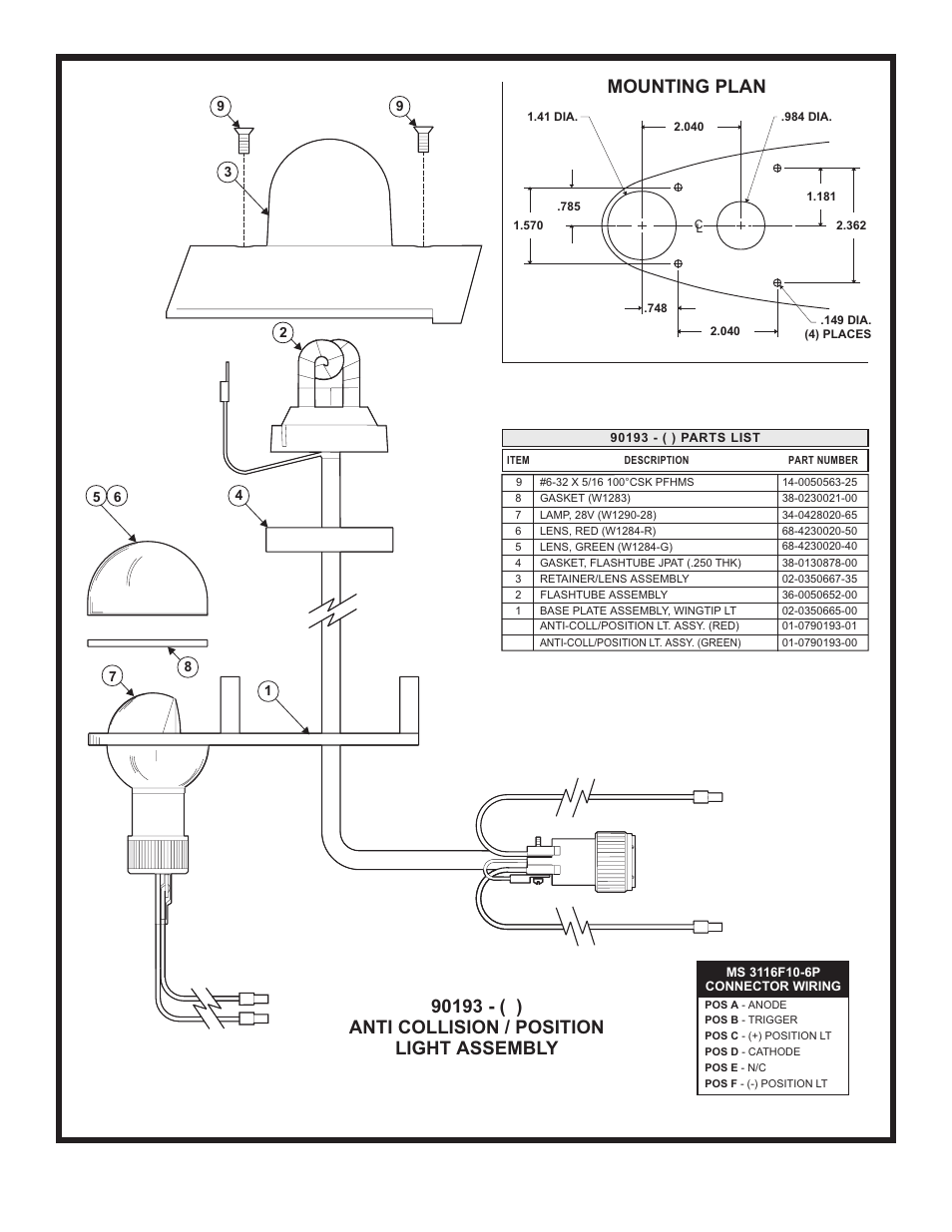 Whelen 90193 User Manual | Page 2 / 2