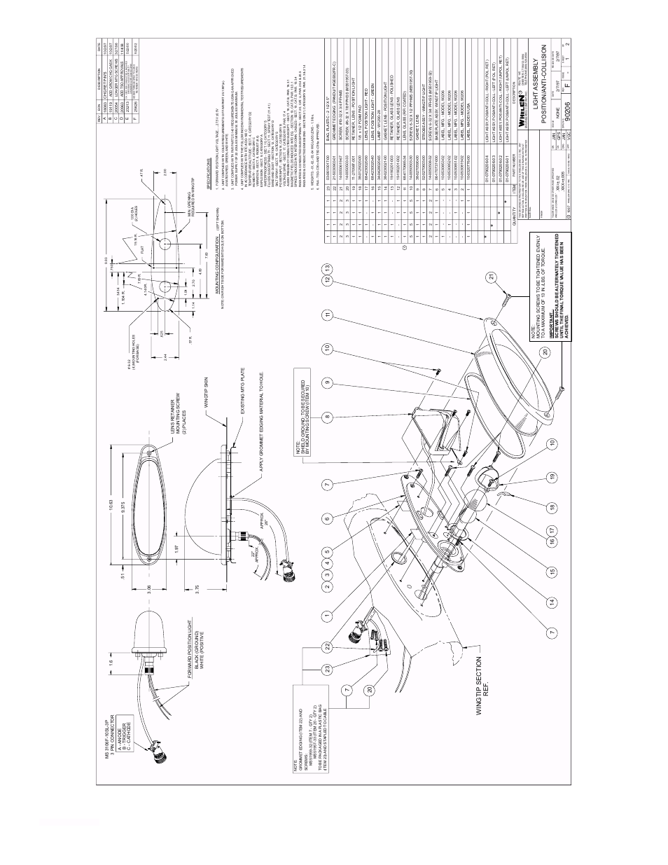 Page 5 | Whelen 90206 Series Light User Manual | Page 5 / 6