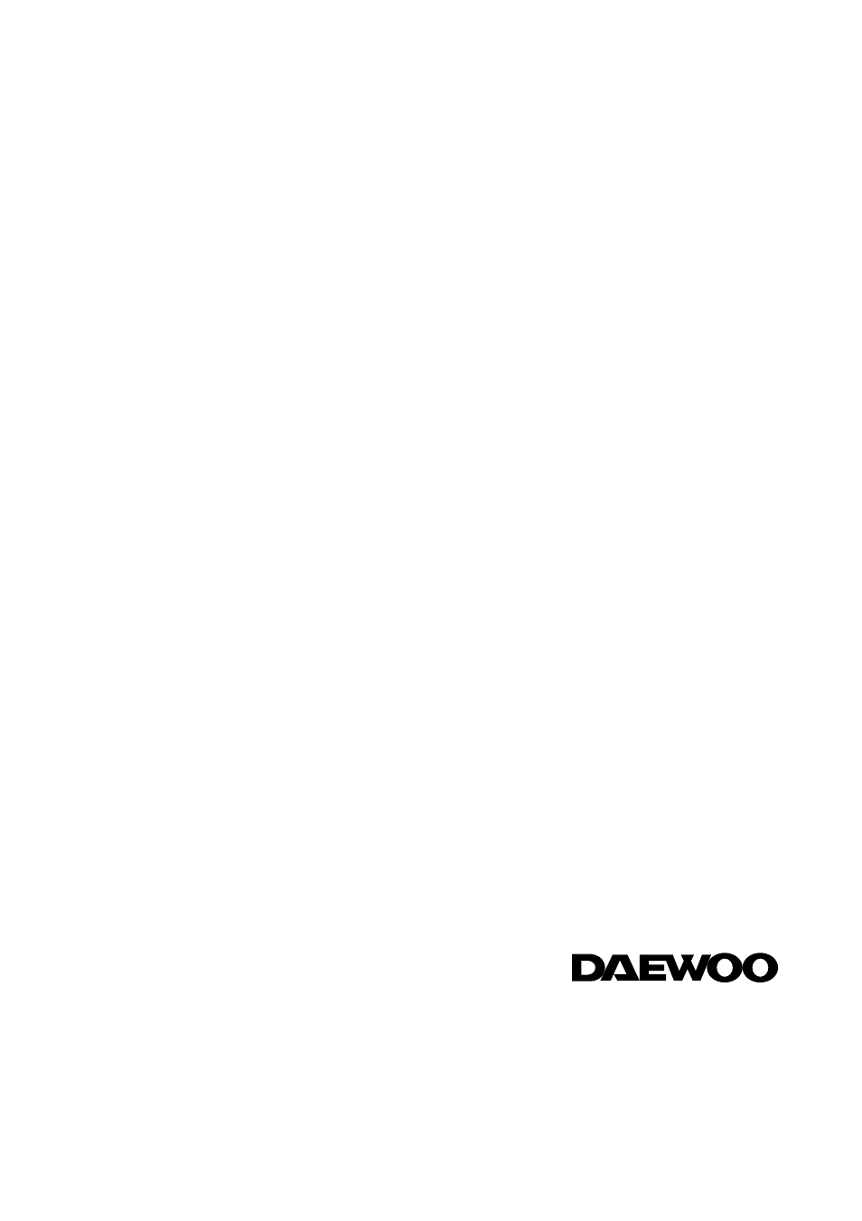 Daewoo ROOM AIR CONDITIONER DWC-121R User Manual | Page 41 / 41