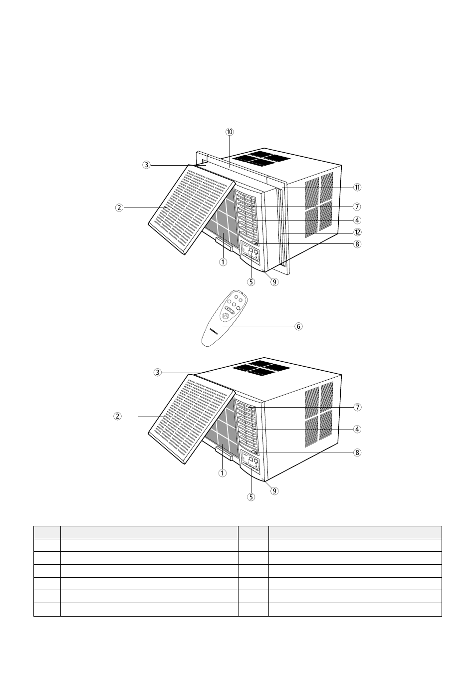A or b or c) | Daewoo ROOM AIR CONDITIONER DWC-121R User Manual | Page 5 / 41