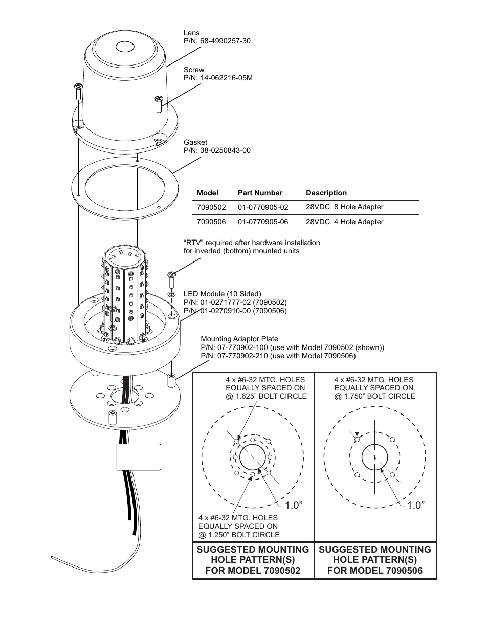 Whelen 7090502 User Manual | Page 2 / 2