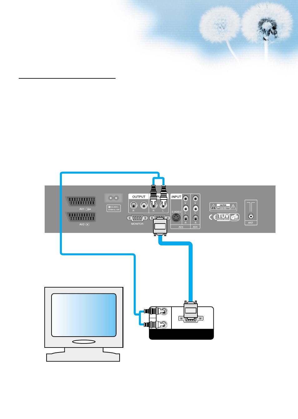 Connecting with pc | Daewoo DSA-9310E User Manual | Page 13 / 43