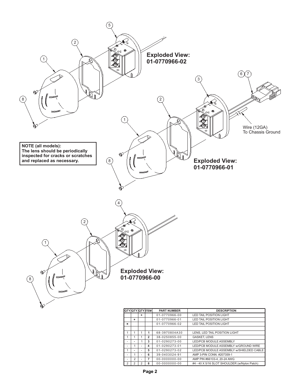 Whelen 7096600 User Manual | Page 2 / 2