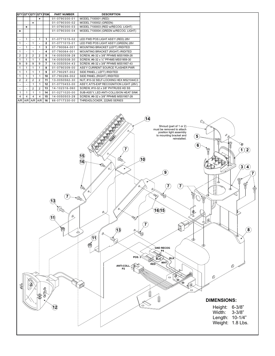 Whelen 7100001 User Manual | Page 2 / 2