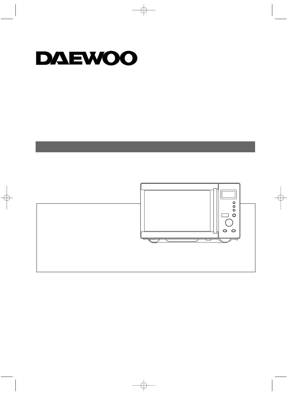 Daewoo KOR-634R User Manual | 15 pages