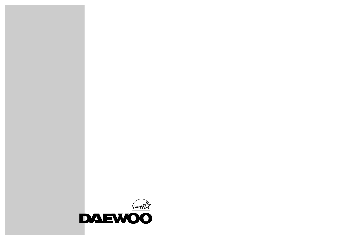 Daewoo 103FH User Manual | 35 pages